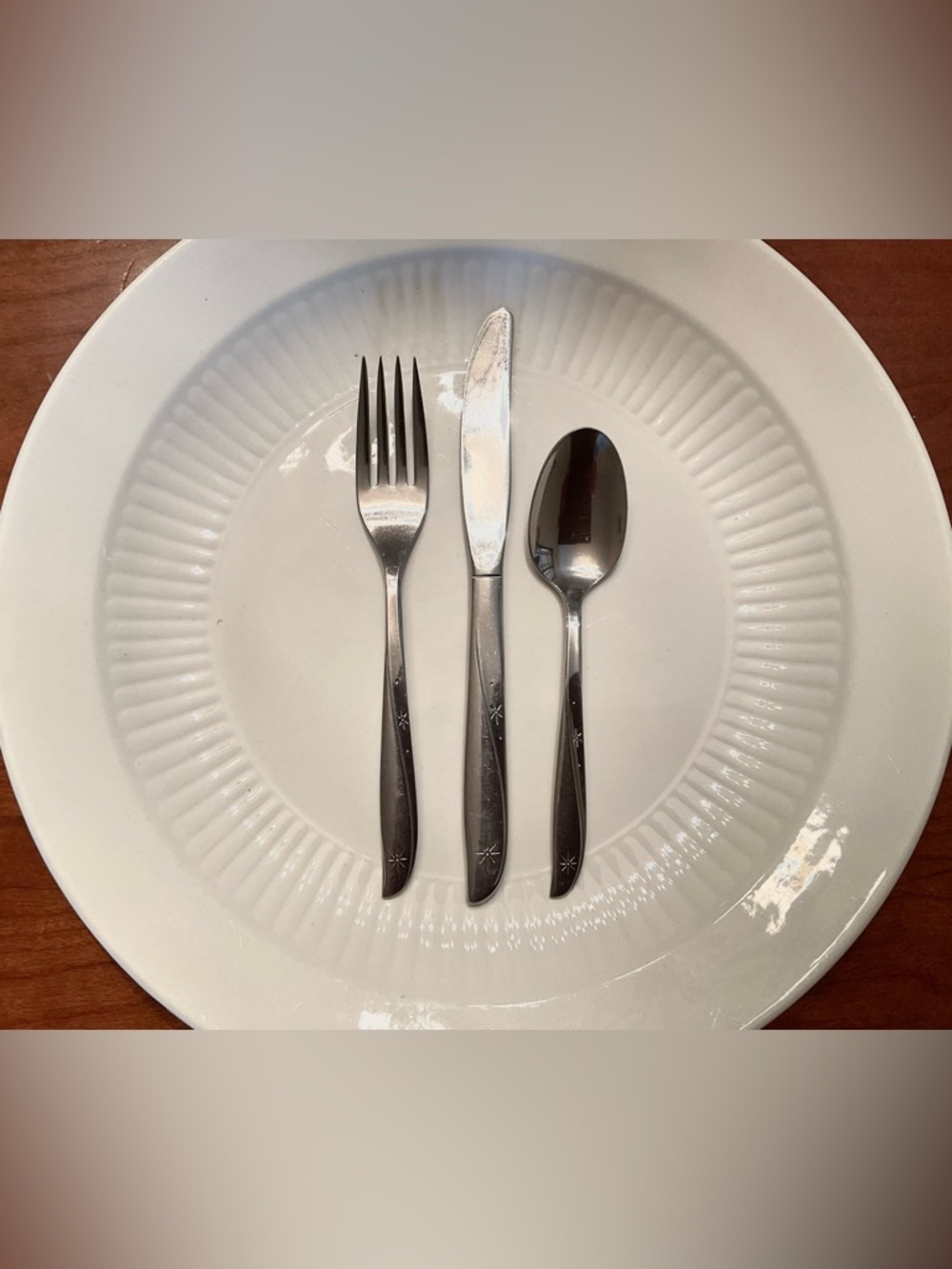 Mid-Century Children's Silverware Set